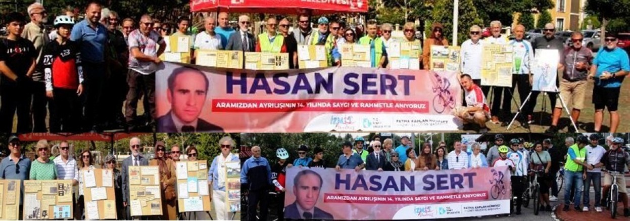 Bisikletçi Hasan Sert vefatının 14.Yıldönümünde bisiklet turuyla anıldı