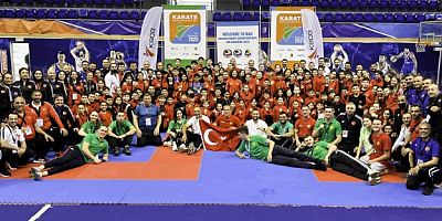 27. Balkan Çocuklar Karate Şampiyonasında Türkiye 45 Madalyayla Birinci