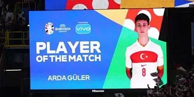 Arda Türkiye-Gürcistan maçının en iyi oyuncusu