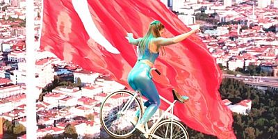 Artistik Bisikletin gözdesi Viola Brand'tan süper şov