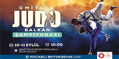 Balkan Judo Şampiyonası hafta sonunda Kocaeli'de 
