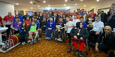 Bedensel Engelliler Halter Türkiye Şampiyonasında 43sporcu yarıştı