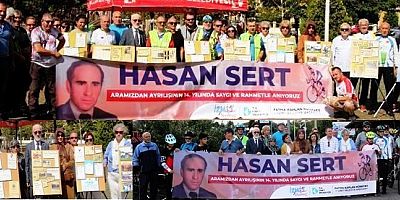 Bisikletçi Hasan Sert vefatının 14.Yıldönümünde bisiklet turuyla anıldı