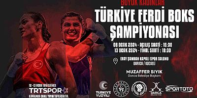 Busenaz'lar Darıca'da Türkiye Büyük Kadınlar Boks Şampiyonasında ringte