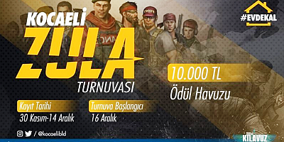 Büyükşehirden 10 Bin TL Ödüllü Zula E-Spor Turnuvası