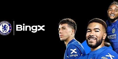 Chelsea'nin Futbol takımına BingX “Resmi Kol Sponsoru”