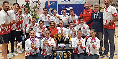 Cimnastikte Milliler Slovak Open Turnuvasında 13 madalya kazandı