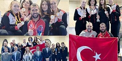 Eskrimde Türk Milliler Genç Kadınlar Kılıç Dünya Kupasında Şampiyon