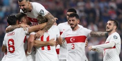Futbolda Türk Milli Takımı Hırvatistanı yendi:1-0