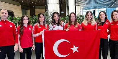 Genç kadın Milli judocular Asya Açık için Lübnan'da