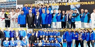 Karate Bay-Bayan takımlarda Kocaeli Büyükşehir Kağıtspor şampiyon