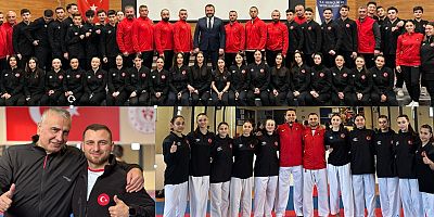 Karatede Gençleri Avrupa Şampiyonasına Timur Doğan-Soner Açıkyol hazırladı