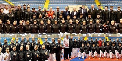 Karatede Millilerin Dünya Şampiyonası kampı Erzurum'dan Konya'ya