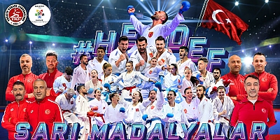 Karatede Türk Milliler Dünya Şampiyonasında Sarı Madalyalar için Vuracak