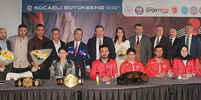 Kick Boks Büyükler Profesyonel Türkiye Şampiyonası Kocaeli'de