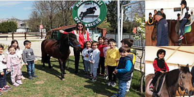 Kocaeli Büyükşehirden Atlı Sporda 4-6 yaş çocuklara at biniş eğitimi
