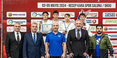  Kocaeli Kağıtsporlu Yıldız Judoculardan Ordu'da 2 Türkiye Şampiyonluğu