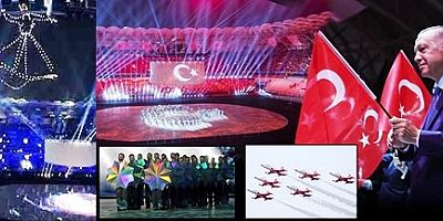 Konya'daki 5. İslami Dayanışma Oyunları Açılışı Muhteşem Görsel Şölen