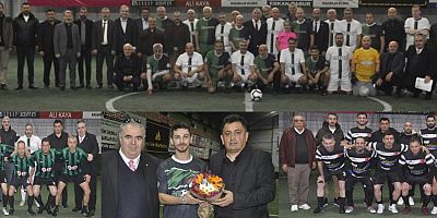 Metin Özkan'ın Altın Kiraz Dostluk Futbol Turnuvasına start verildi