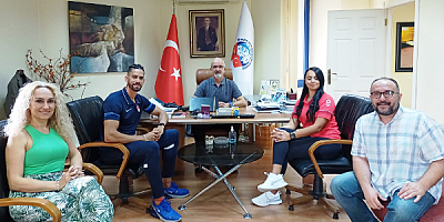 Milli Atlet Copello TSYD Ankara Şubesini ziyarette