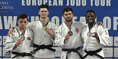 Ömer Aydın Judo Avrupa Açıkta Gümüş Madalya kazandı