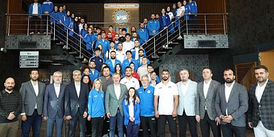 Tahir Başkandan Sporculara 'Şampiyonluklarınız Kocaeli'yi gururlandırıyor