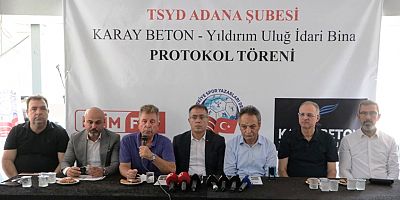 TSYD Adana Şube Binasını DAİMFED Karay Beton yapacak
