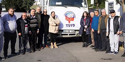 TSYD Yardımları Deprem Bölgesine TIR'la gönderildi