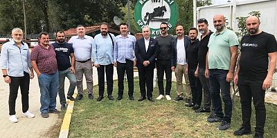 Türkiye Binicilik Federasyon Başkanı Engin Tuncer Kocaeli Atlı Spor Kulübündeki Binicilik zirvesinde
