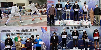 Yıldızlar ve Büyükler Epe Türkiye Şampiyonasında 381 Sporcu yarıştı