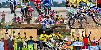 Kartepe Motosikletten büyük Başarı 5nci Süper Enduro Türkiye Şampiyonu